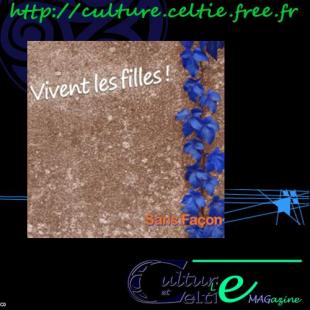 Jaquette du CD de SANS FACON "Vivent les filles"