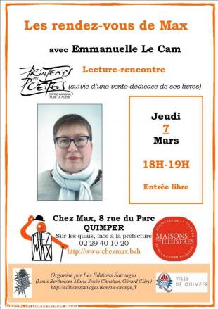 Affiche Rdv de Max mars 2019