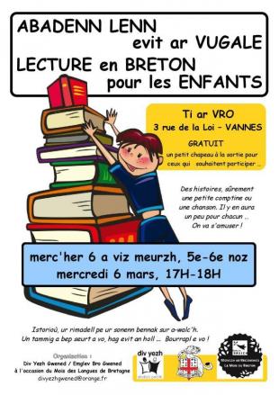 Lecture en breton pour les enfants / Abadenn lenn e brezhoneg evit ar vugale