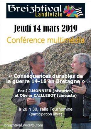 l'affiche réalisée à l'occasion du Breizhtival de Landivisiau