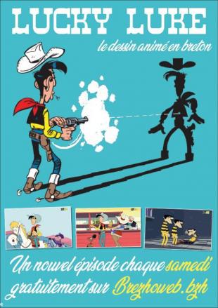 Lucky Luke en breton sur Brezhoweb.