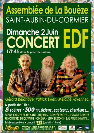 trio edf concert la boueze