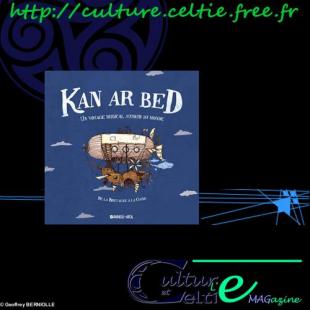 Couverture du CD-Livre de Clara COLIN et Geoffrey BERNIOLLE "Kan Ar Bed"