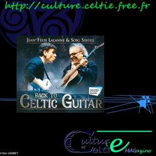 Jaquette du CD de Jean-Félix LALANNE et Soïg SIBERIL "Back to Celtic Guitar"
