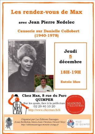 Rdv de Max, affiche décembre 2019