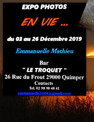 Exposition "En vie", Emmanuelle Mathieu