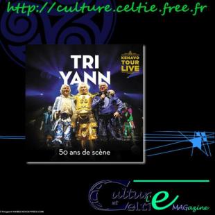 Jaquette du DVD+CD TRI YANN "Kenavo tour live"