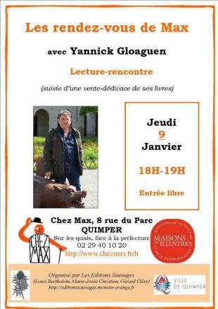Affiche RDV de Max de janvier 2020
