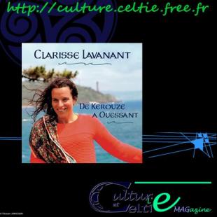 Jaquette du CD de Clarisse LAVANANT "De Kerouze à Ouessant"