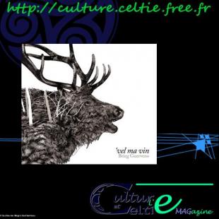 Jaquette du CD de Brieg GUERVENO "'Vel ma vin"