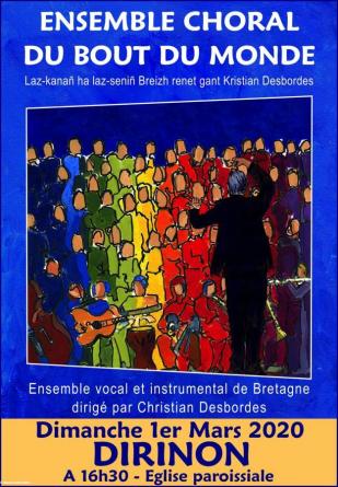 Affiche concert de Dirinon