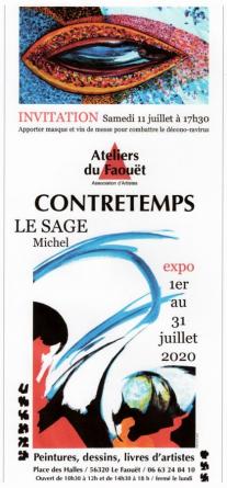 Affiche Contretemps de Michel Le Sage