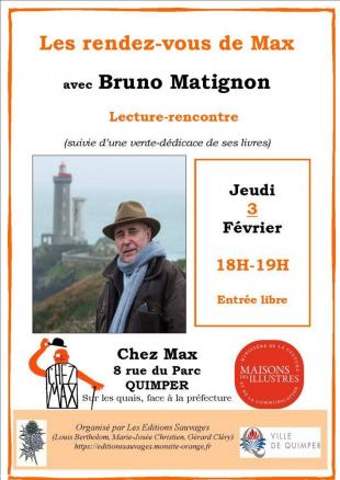 Les rdv de Max, affiche février 2022