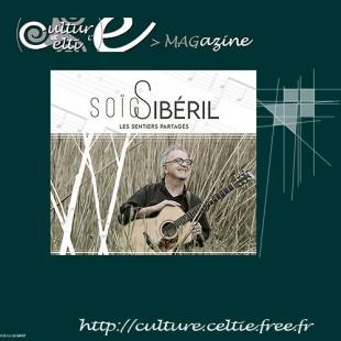 Jaquette du CD de Soïg SIBERIL "Les sentiers partagés