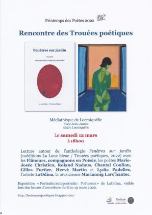 Lectures-rencontre "Fenêtres sur jardin" 2022