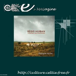 Jaquette du CD de Régis HUIBAN "Waiting for tea time"
