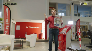 C'est à Morlaix que le quotidien est imprimé avant de partir en livraison à travers toute la Bretagne.