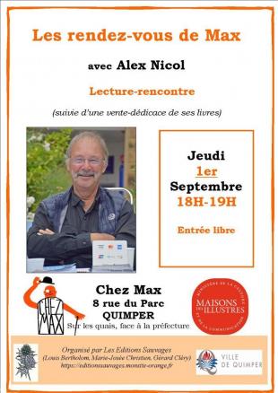 Rendez-vous de Max de septembre 2022