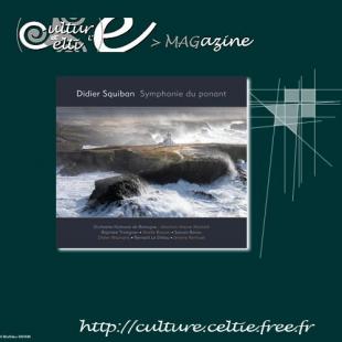 Jaquette du CD de Didier SQUIBAN "La Symphonie du ponant"