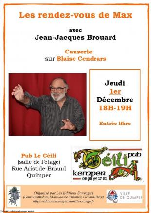 Affiche décembre 2022, Les rdv de Max