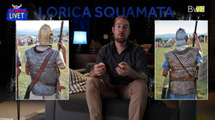 Voilà une autre armure très populaire que l'on retrouve plutôt sur la fin de l'empire romain.