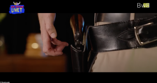 À des fins d'illustrations, nous avons dû reproduire une scène iconique de duel. Aucuns ingénieur du son n'a été blessé pendant le tournage.