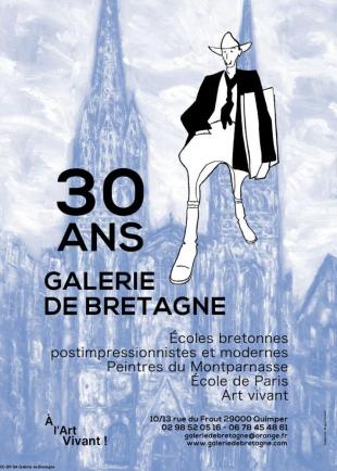 30 ans de la Galerie de Bretagne à Quimper