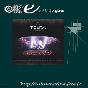 Jaquette du CD de TOUTÃ "Hybride"