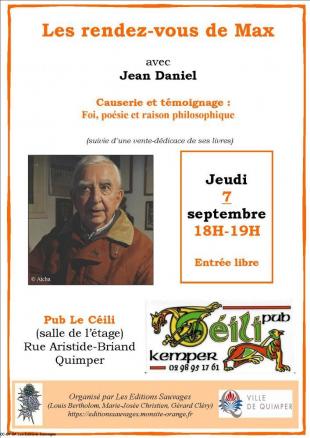 Affiche rdv de Max, septembre 2023