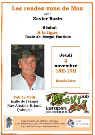 Rdv de Max, affiche novembre 2023