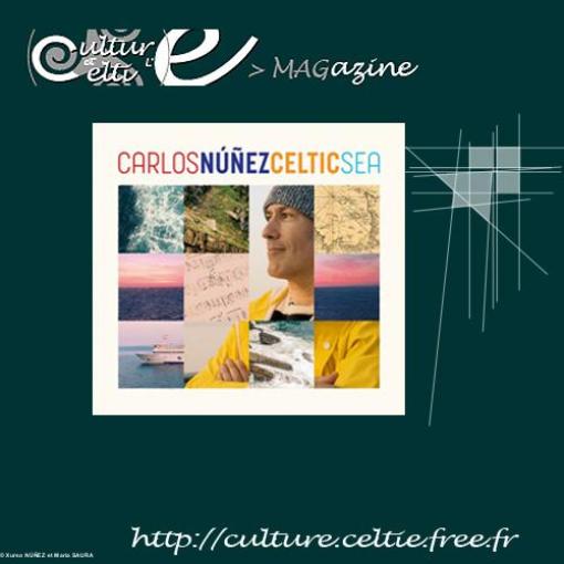 Jaquette du CD de Carlos NÚÑEZ "Celtic Sea"