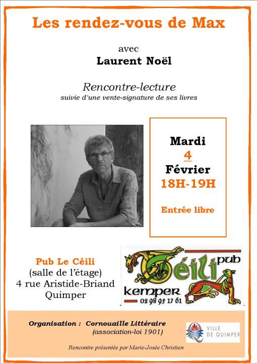 RDV de Max, affiche février 2025