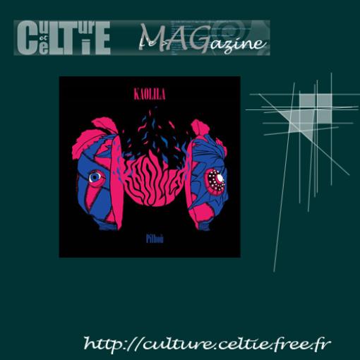 Jaquette du CD de KAOLILA  "Pilhoù"