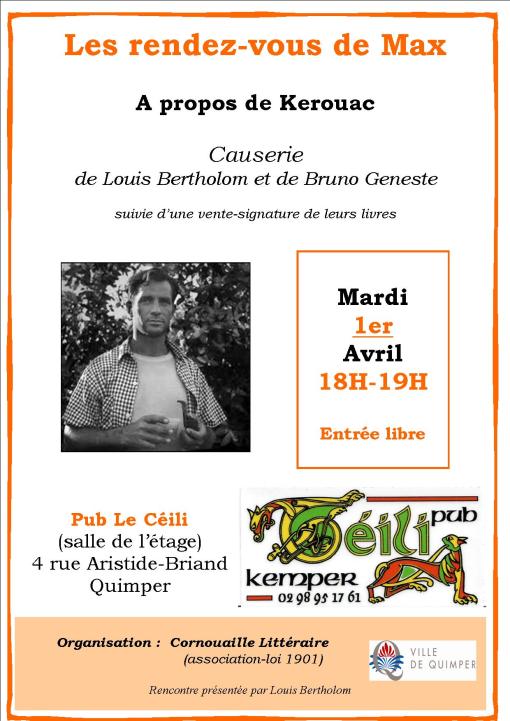 Rdv de Max, affiche avril 2025