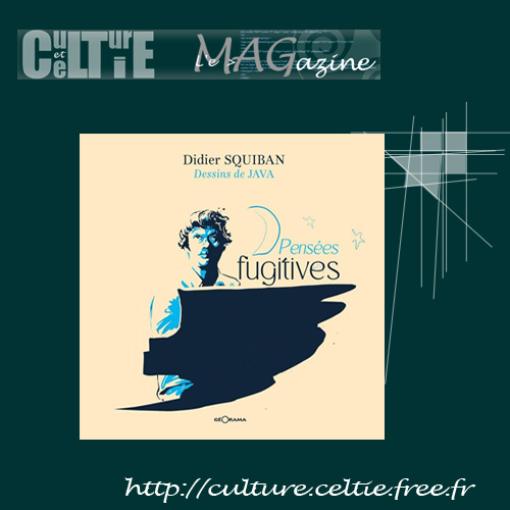 Couverture du livre Didier SQUIBAN - Gildas JAVA -  Pensées fugitives .